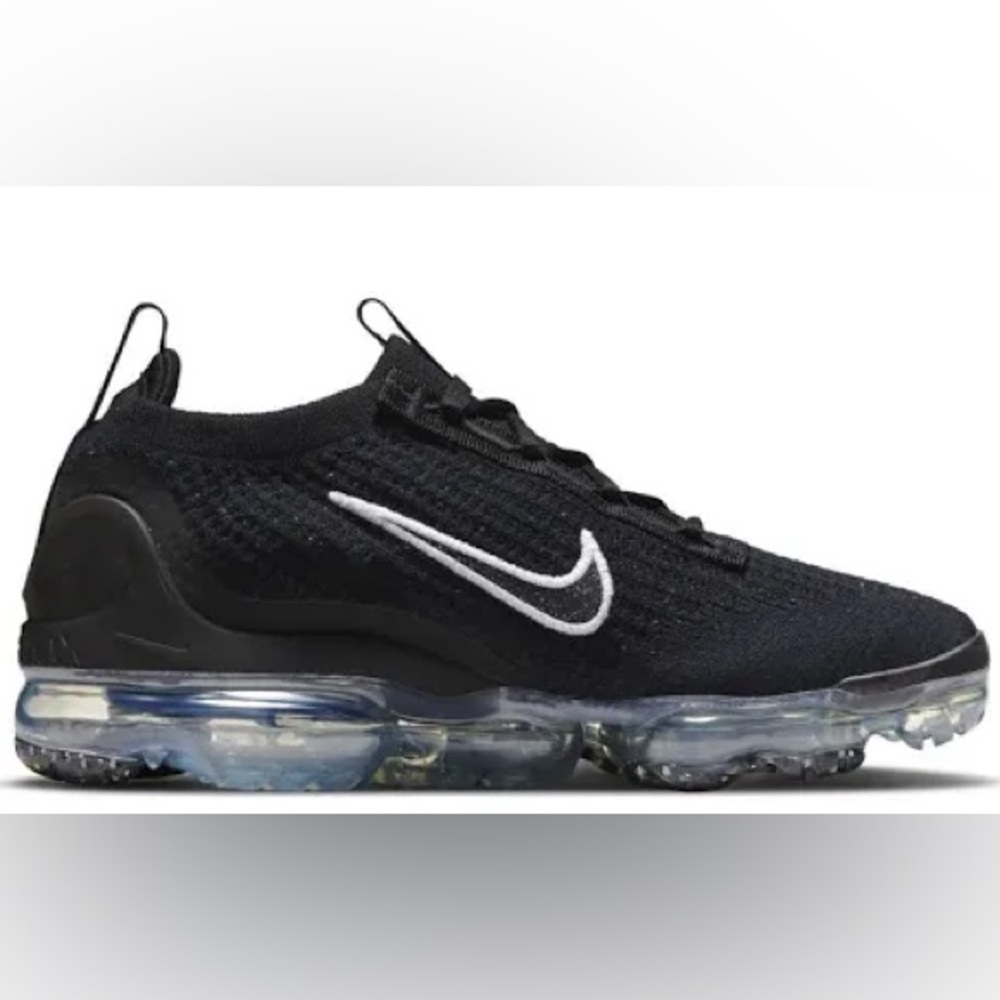Nike Black and White VaporMax Shoes